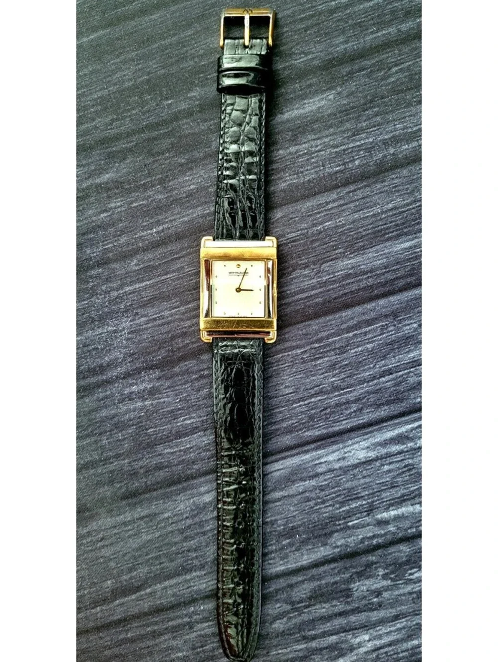 Rare Avant Garde Wittnauer Manhattan Swiss Mens Tank Watch